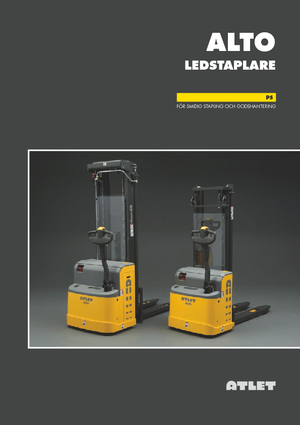 Elektrische vorkheftrucks Atlet Alto PS