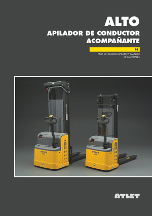 Elektrische vorkheftrucks Atlet Alto PS