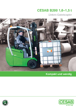 Elektrische vorkheftrucks Cesab B 213