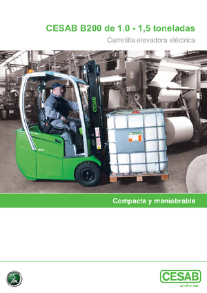 Elektrische vorkheftrucks Cesab B 210