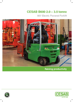 Elektrische vorkheftrucks Cesab B 625 L