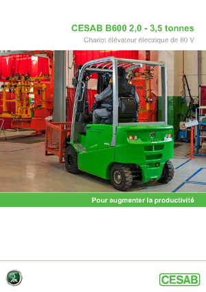 Elektrische vorkheftrucks Cesab B 625 L