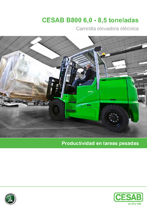 Elektrische vorkheftrucks Cesab B 860