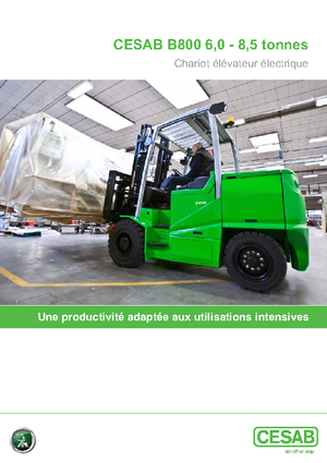 Elektrische vorkheftrucks Cesab B 860