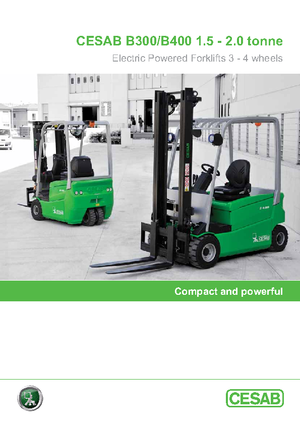 Elektrische vorkheftrucks Cesab Blitz 318 AC