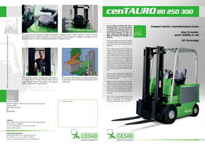 Elektrische vorkheftrucks Cesab cenTAURO 250 AC 80 V