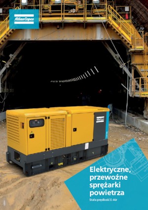 Mobiele Perslucht Compressors - diesel, elektrisch, benzine Atlas Copco E-Air T900 