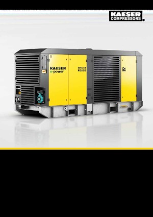 Stationaire Perslucht Compressors - diesel, elektrisch, benzine Kaeser Mobilair M 250 E