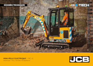 Electrische rups graafmachines JCB 19C-IE