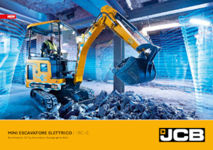 Electrische rups graafmachines JCB 19C-IE