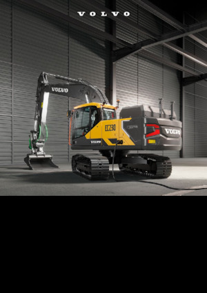 Electrische rups graafmachines Volvo EC230 Electric