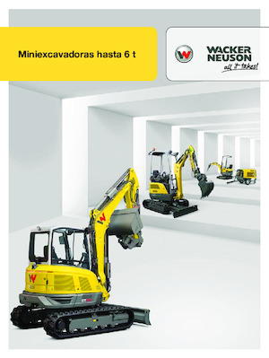 Electrische rups graafmachines Wacker Neuson EZ17e-2