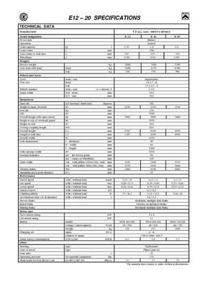 Elektrische vorkheftrucks Desta E 16 ac