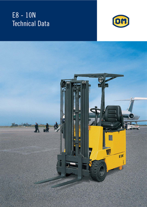 Elektrische vorkheftrucks OM-Pimespo E 8 N