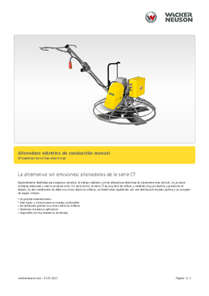 Betonmolens Wacker Neuson CT 36-400 E