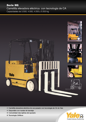 Elektrische vorkheftrucks Yale ERC 45 HG