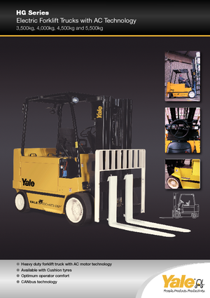 Elektrische vorkheftrucks Yale ERC 45 HG