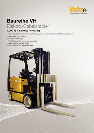 Elektrische vorkheftrucks Yale ERC40VH