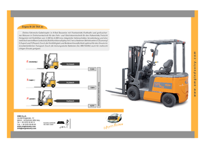 Elektrische vorkheftrucks OMG Ergos III 20 TA 4 