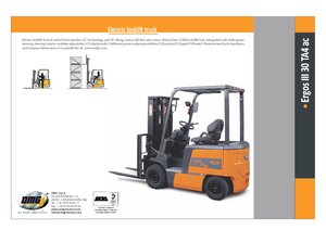 Elektrische vorkheftrucks OMG Ergos III 30 TA 4