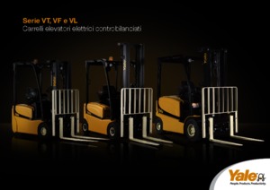 Elektrische vorkheftrucks Yale ERP 18 VF