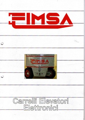 Elektrische vorkheftrucks Fimsa ET 4012