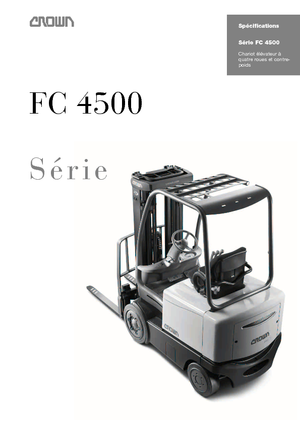 Elektrische vorkheftrucks Crown FC 4525 2.0