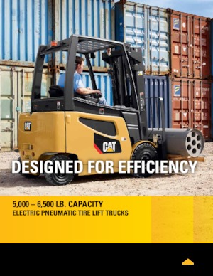Elektrische vorkheftrucks Caterpillar 2EPC6000