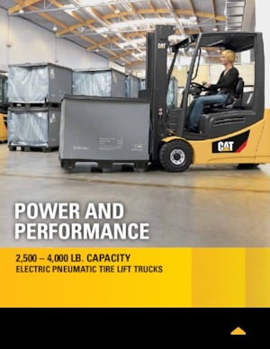 Elektrische vorkheftrucks Caterpillar 2ET2500