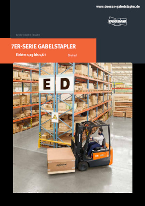 Elektrische vorkheftrucks Doosan B13R-7 