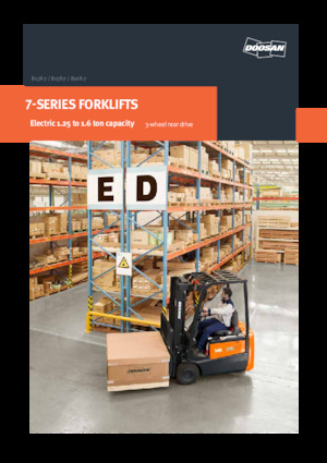 Elektrische vorkheftrucks Doosan B13R-7 