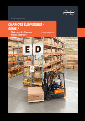 Elektrische vorkheftrucks Doosan B13R-7 