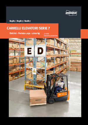 Elektrische vorkheftrucks Doosan B13R-7 