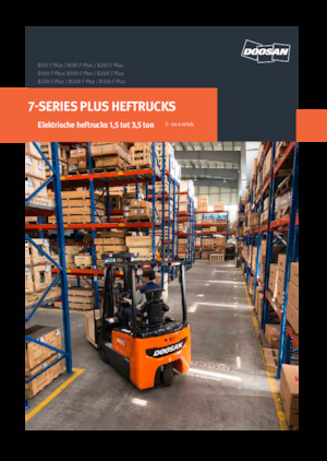 Elektrische vorkheftrucks Doosan B25X-7