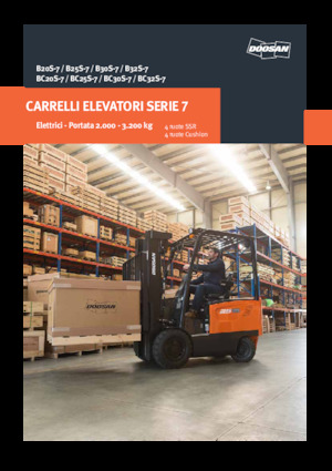 Elektrische vorkheftrucks Doosan B20S-7