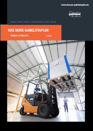 Elektrische vorkheftrucks Doosan B30NS 