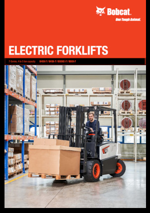 Elektrische vorkheftrucks Bobcat B45X-7