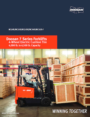 Elektrische vorkheftrucks Doosan BC25S-7