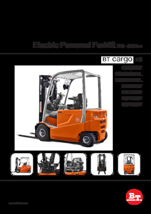 Elektrische vorkheftrucks BT C6E200