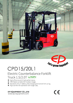Elektrische vorkheftrucks EP CPD20L1