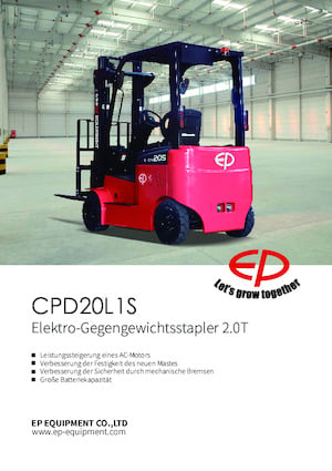 Elektrische vorkheftrucks EP CPD20L1S