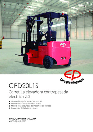 Elektrische vorkheftrucks EP CPD20L1S
