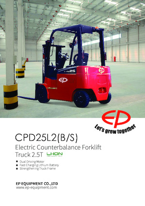 Elektrische vorkheftrucks EP CPD25L2S