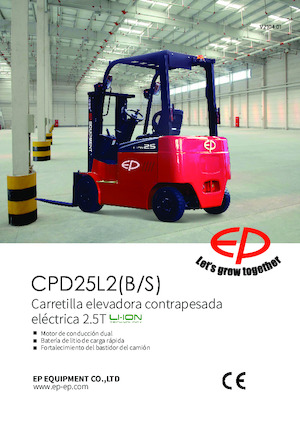 Elektrische vorkheftrucks EP CPD25L2S