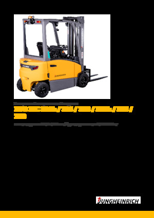 Elektrische vorkheftrucks Jungheinrich EFG MC 316 