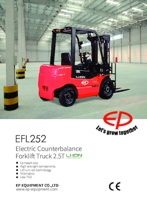 Elektrische vorkheftrucks EP EFL252