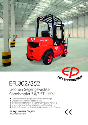 Elektrische vorkheftrucks EP EFL352