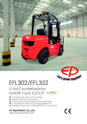 Elektrische vorkheftrucks EP EFL352