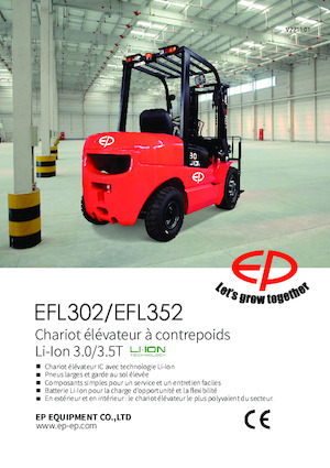 Elektrische vorkheftrucks EP EFL352