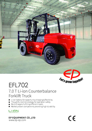 Elektrische vorkheftrucks EP EFL702
